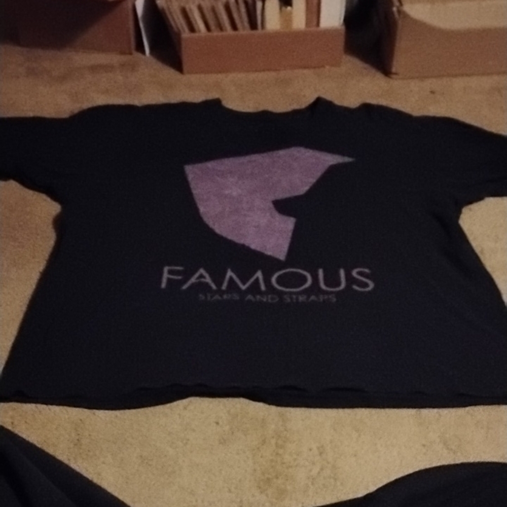 Famous Stars and Straps Black T-Shirt